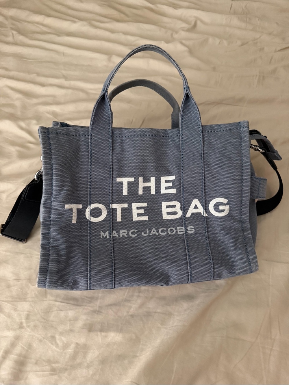 Marc Jacobs The Tote Bag - Blue Canvas
